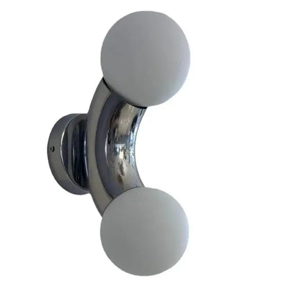Modern chrome designer grape wall sconce – bedroom glass light