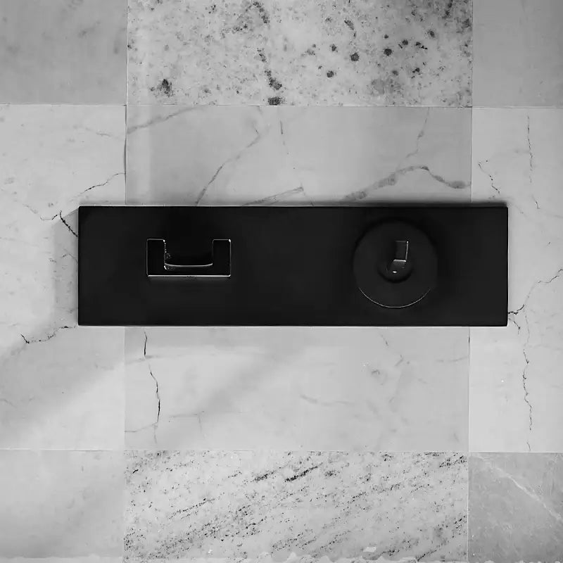 Modern chrome dual handle basin faucet bathroom wall mounted tap