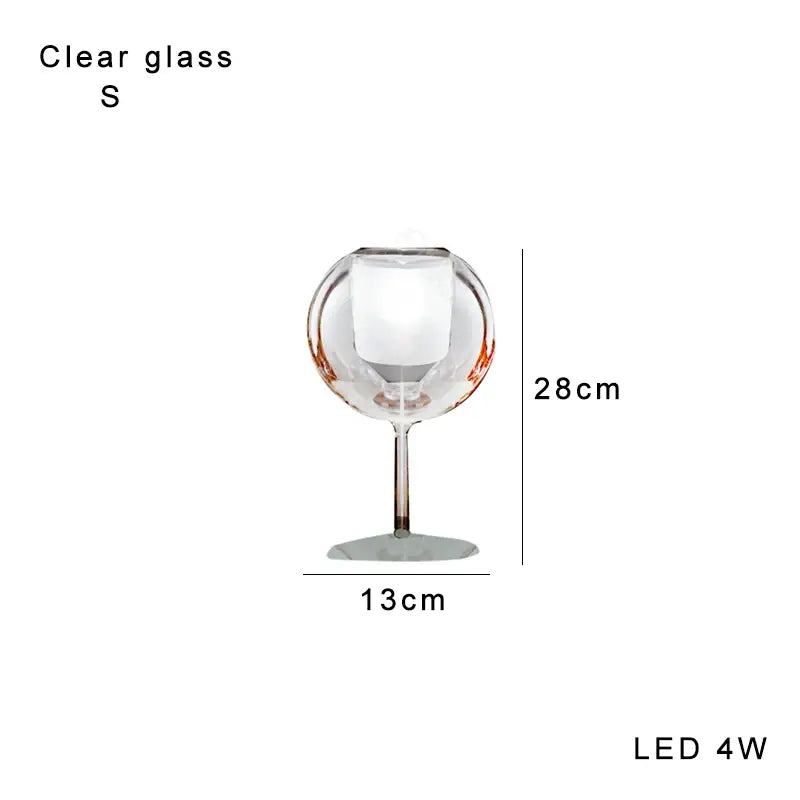 Modern chrome glass gold table lamp for living room luxury glow