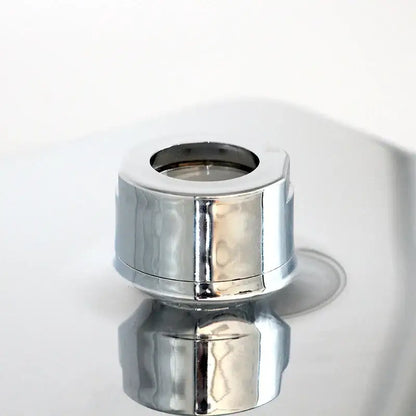 Modern chrome & gold square rainfall shower head bathroom