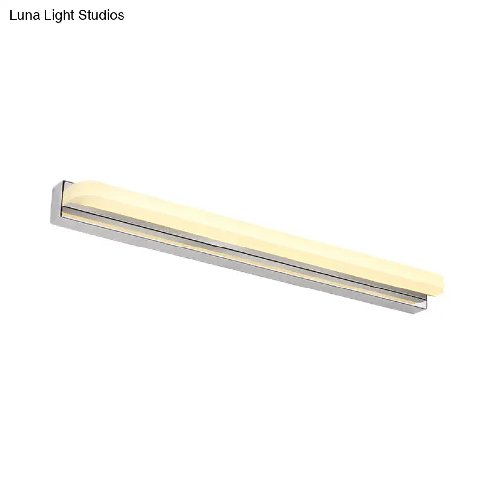 Modern chrome led cylinder bar light bathroom vanity 110v-120v