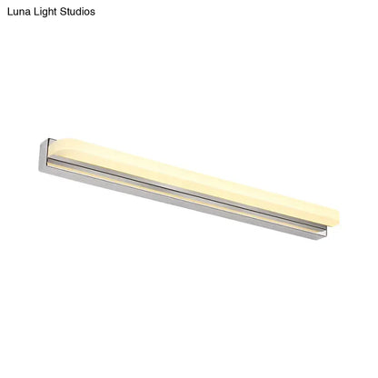 Modern chrome led cylinder bar light bathroom vanity 110v-120v