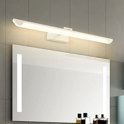 Modern chrome led vanity light bathroom fixture 110-120v swivel lamp
