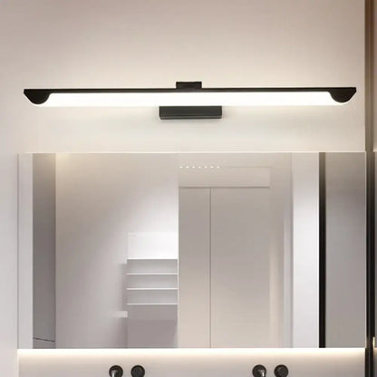 Modern chrome led vanity light bathroom fixture 110-120v swivel lamp