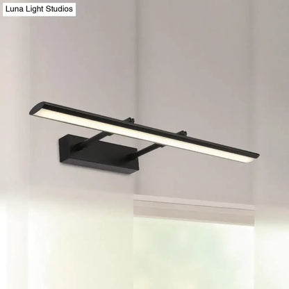 Modern chrome led vanity light fixture bathroom led light type