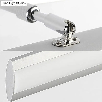 Modern chrome led vanity light fixture bathroom led light type