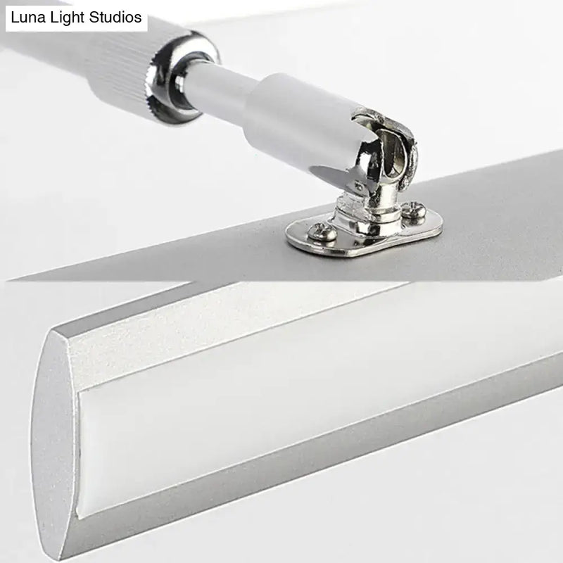 Modern chrome led vanity light fixture bathroom led light type