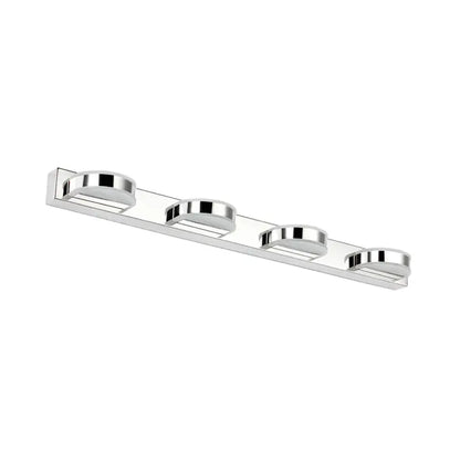 Modern chrome led vanity mirror light bathroom sconce chrome & white