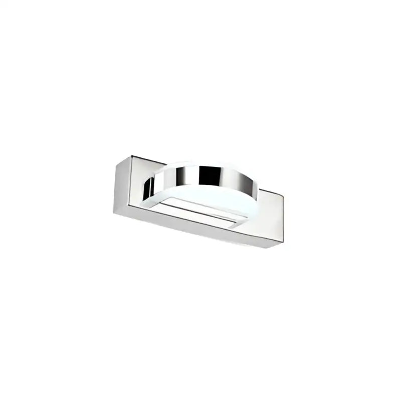 Modern chrome led vanity mirror light bathroom sconce chrome & white