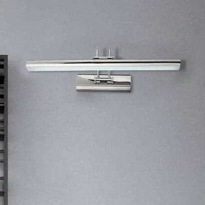 Modern chrome led vanity mirror light – bathroom wall fixture