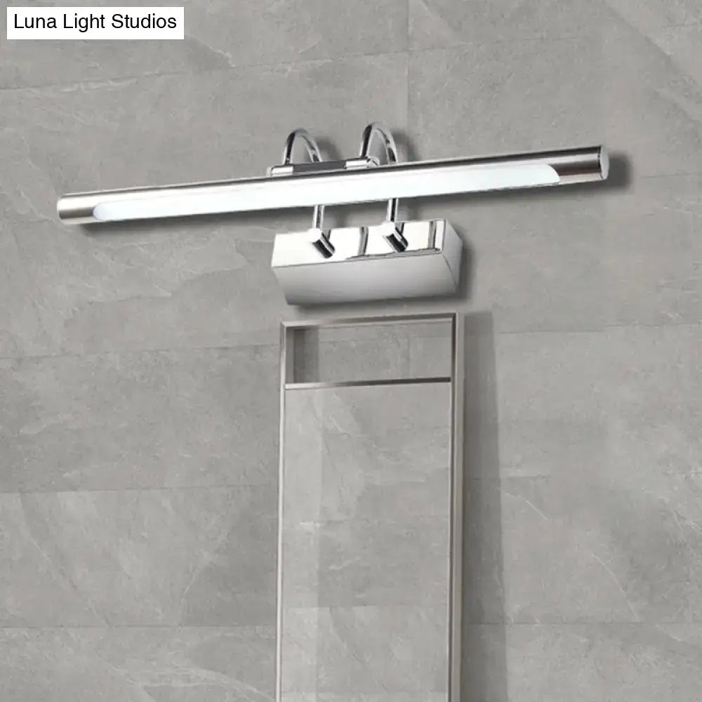 Modern chrome led vanity wall lamp bathroom light 22 inches wide