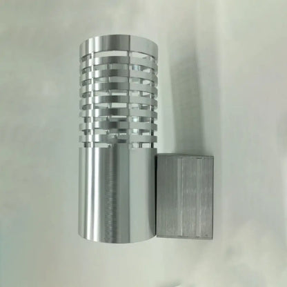 DecorBites™ Modern Chrome LED Wall Lamp with Hollow Design and Warm/White Light
