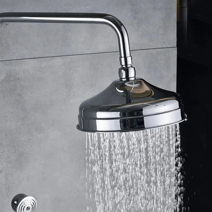 Modern chrome shower mixer faucet set with handshower bathroom system
