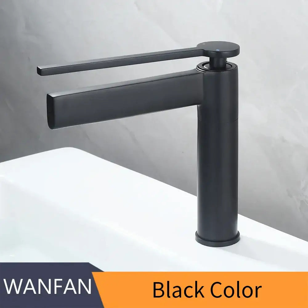 Modern chrome single handle basin faucet bathroom sink mixer