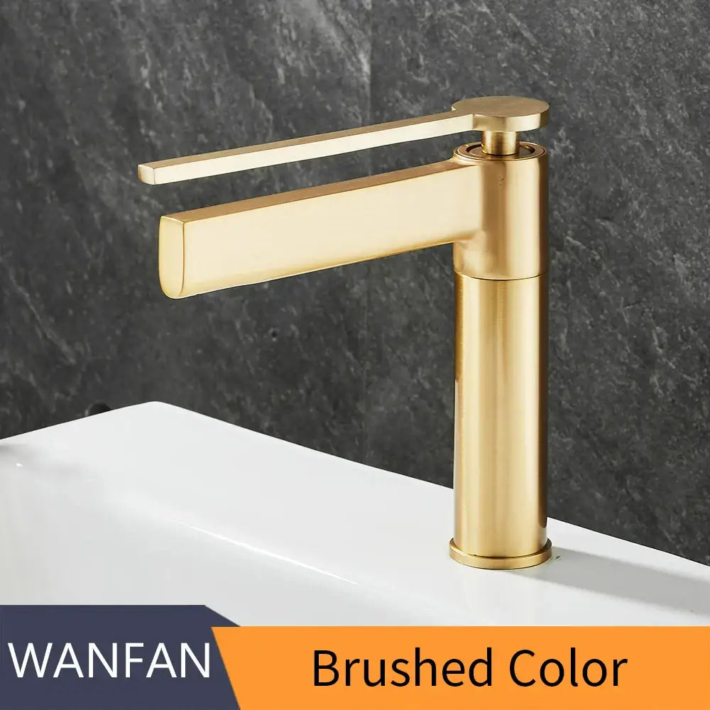 Modern chrome single handle basin faucet bathroom sink mixer