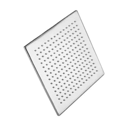 Modern chrome square led rain shower head bathroom fixture