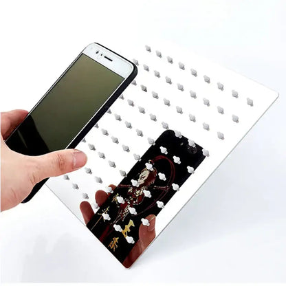 Modern chrome square rainfall shower head bathroom fixture