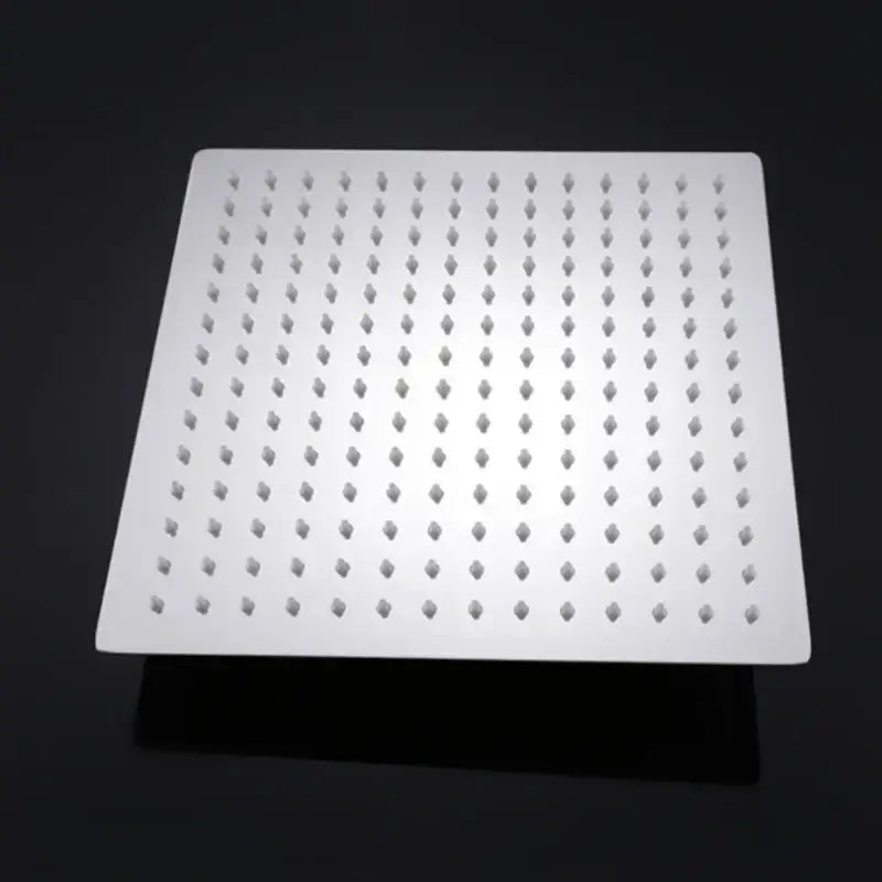 Modern chrome square rainfall shower head bathroom fixture