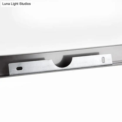 Modern chrome three light vanity mirror light bathroom warm color