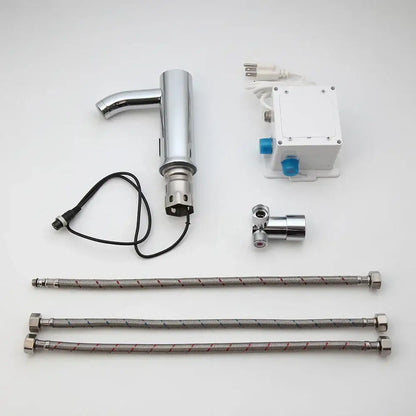 Modern chrome touch sensor basin faucet bathroom mixer tap