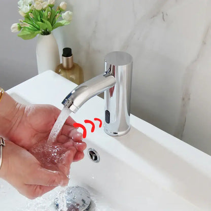 Modern chrome touch sensor basin faucet bathroom mixer tap