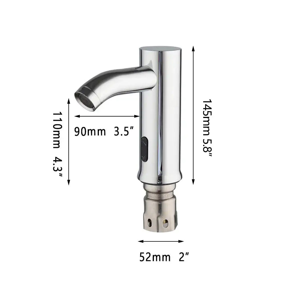 Modern chrome touch sensor basin faucet bathroom mixer tap