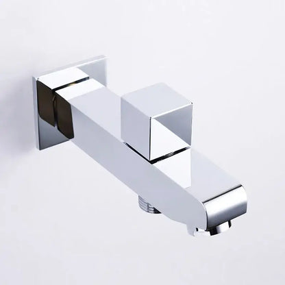 Modern chrome tub spout filler with bidet spray bathroom accessory