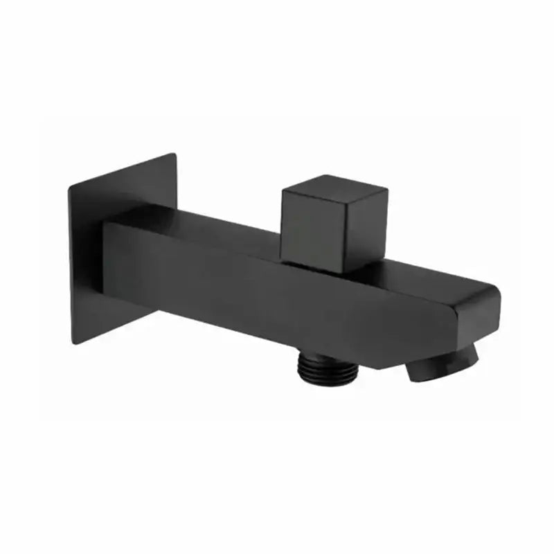 Modern chrome tub spout filler with bidet spray bathroom accessory