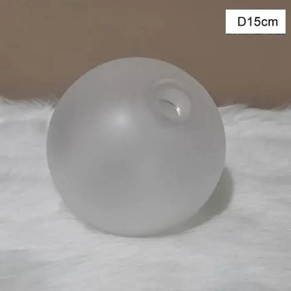 Modern clear & frosted glass shade cover replacement living room