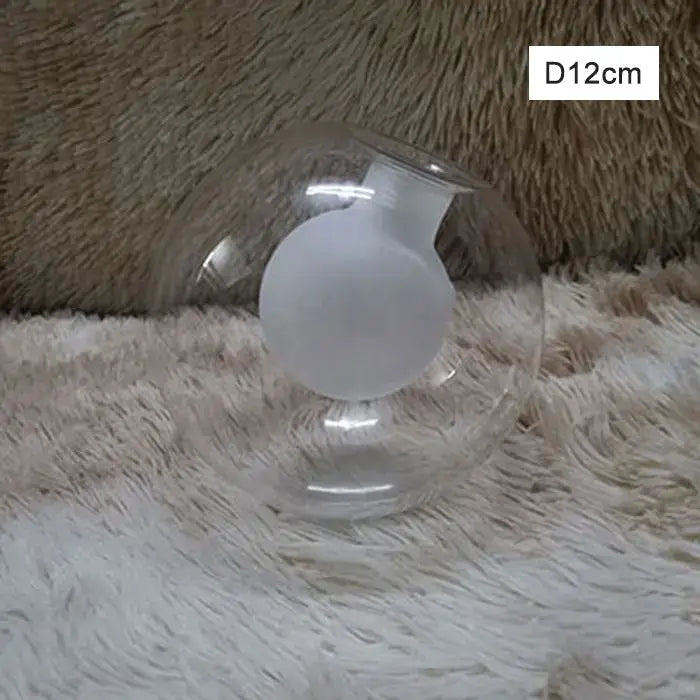 Modern clear & frosted glass shade cover replacement living room