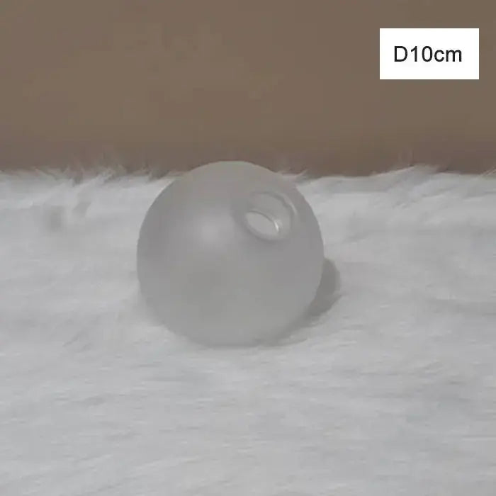 Modern clear & frosted glass shade cover replacement living room