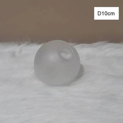 Modern clear & frosted glass shade cover replacement living room