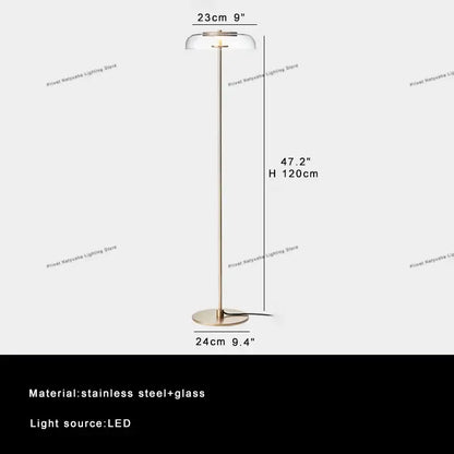 Modern clear glass table lamp – bedroom candle style desk light