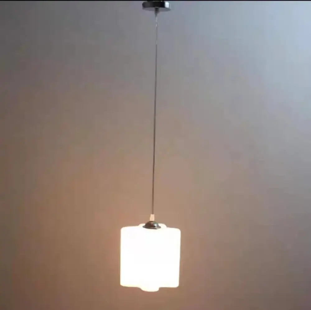 Modern cloud glass led ceiling light for bedroom white & black