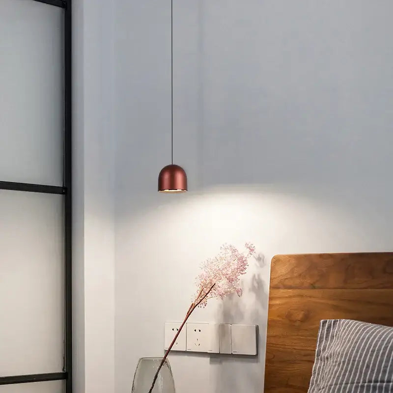 Modern cob pendant light dining room chandelier in 5 colors