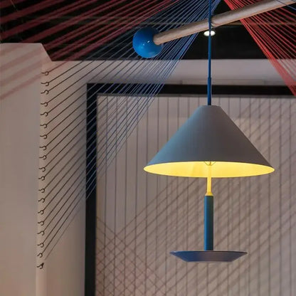 Modern colorful bucket shape led desk lamp bedroom accent light