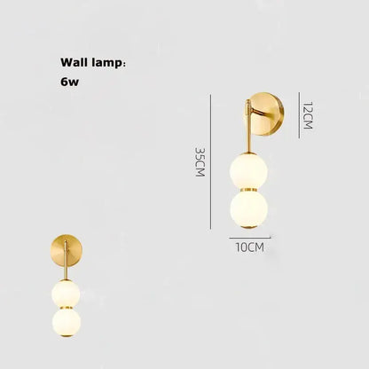 Modern copper and white glass pendant light living room burly wood