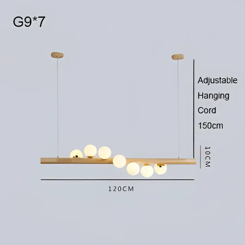 Modern copper and white glass pendant light living room burly wood