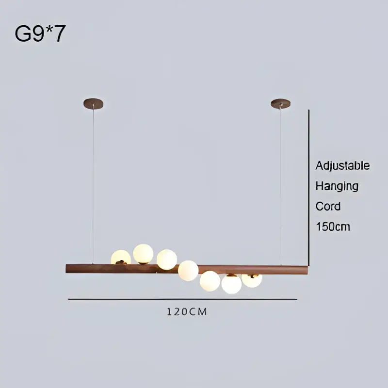 Modern copper and white glass pendant light living room burly wood