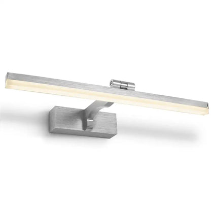 Modern copper wood grain led wall light bathroom vanity fixture