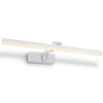 Modern copper wood grain led wall light bathroom vanity fixture