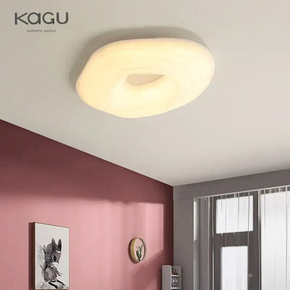 Modern cream cloud led ceiling chandelier for living room