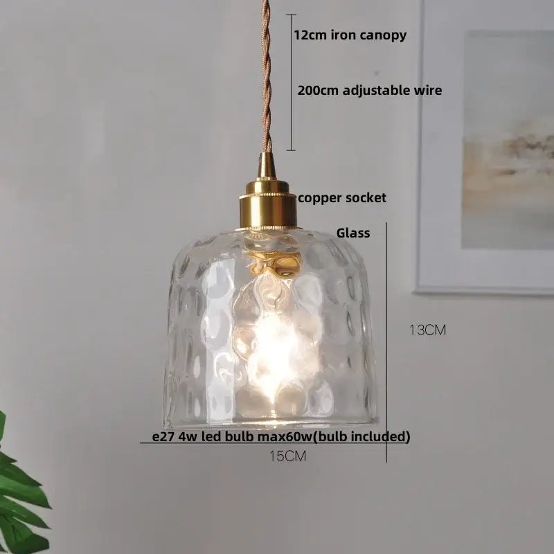 Modern crystal brass led pendant light dining room cascading beads