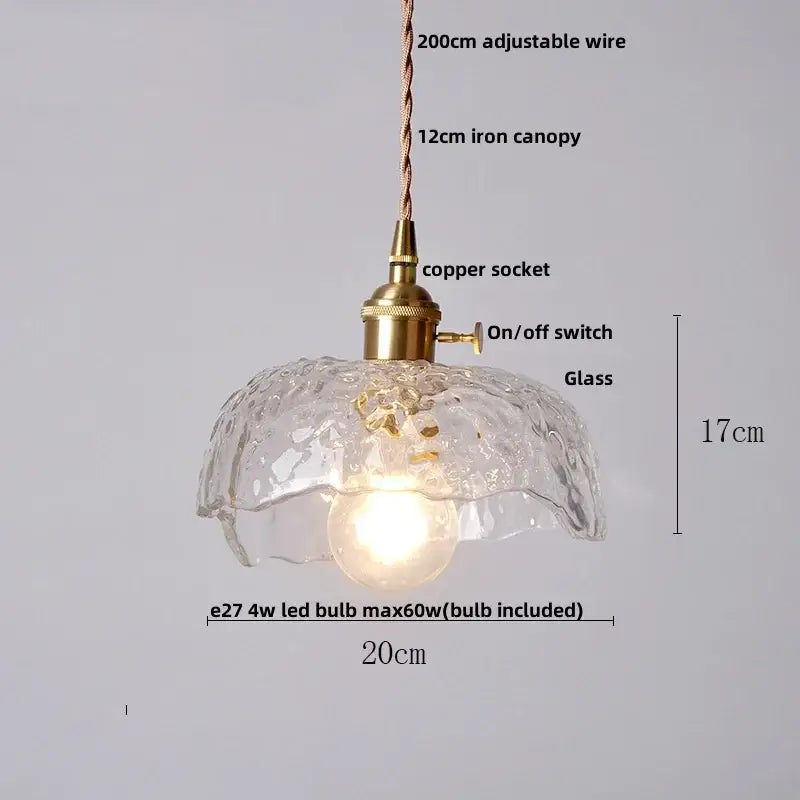 Modern crystal brass led pendant light dining room cascading beads