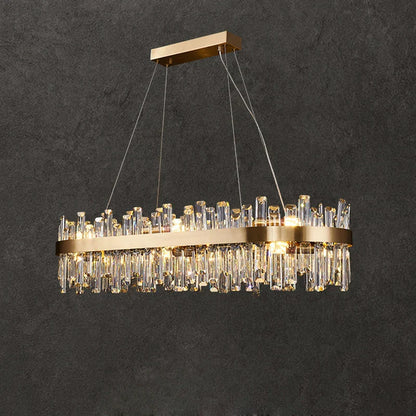 DecorBites™ Modern Crystal Chandelier Lighting for Dining Room