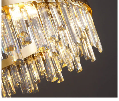DecorBites™ Modern Crystal Chandelier Lighting for Dining Room