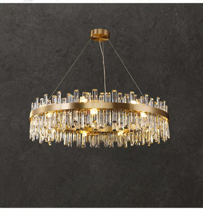 DecorBites™ Modern Crystal Chandelier Lighting for Dining Room