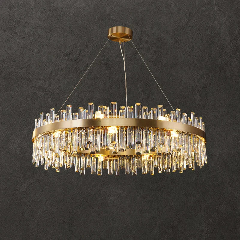 DecorBites™ Modern Crystal Chandelier Lighting for Dining Room