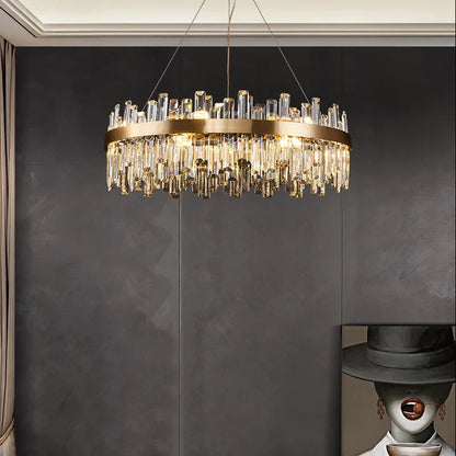 DecorBites™ Modern Crystal Chandelier Lighting for Dining Room