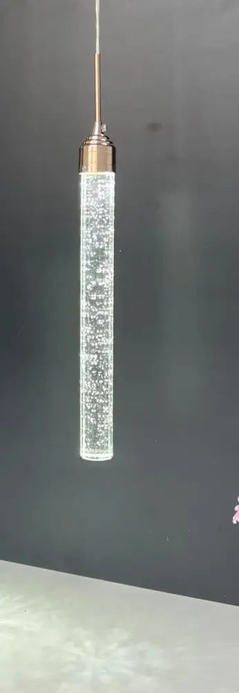 Modern crystal led pendant light for dining room